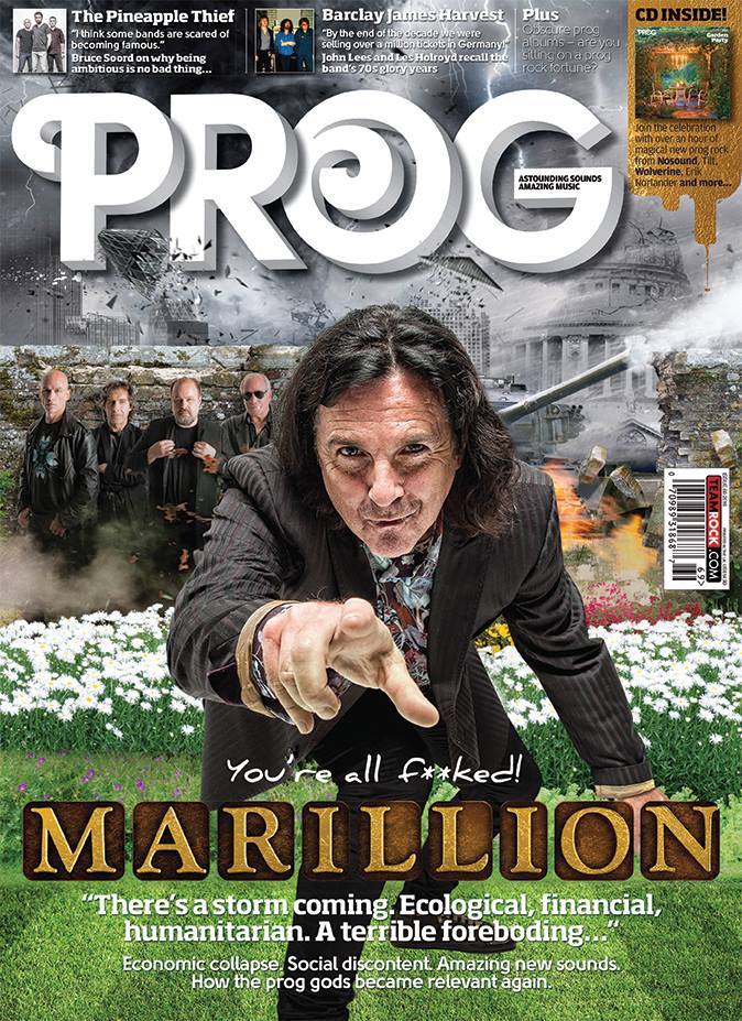 Prog Magazine — Marillion cover
